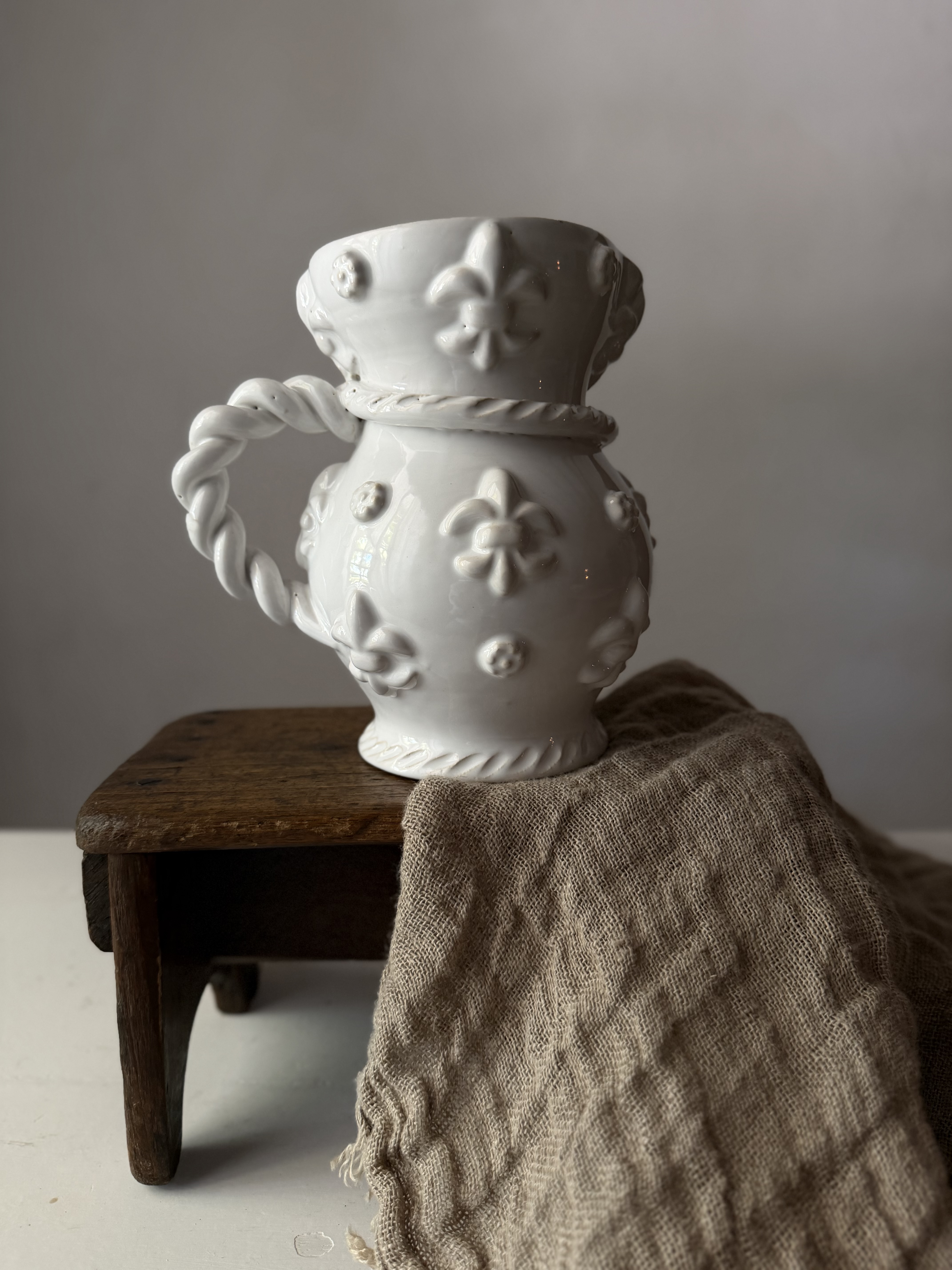 Émile Tessier Fleur-de-Lys Pitcher